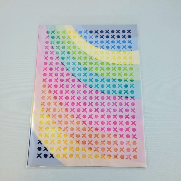 Stencil X And O Love Valentine’s Day Card Making Scrapbooking Paper Crafts New - Picture 2 of 5